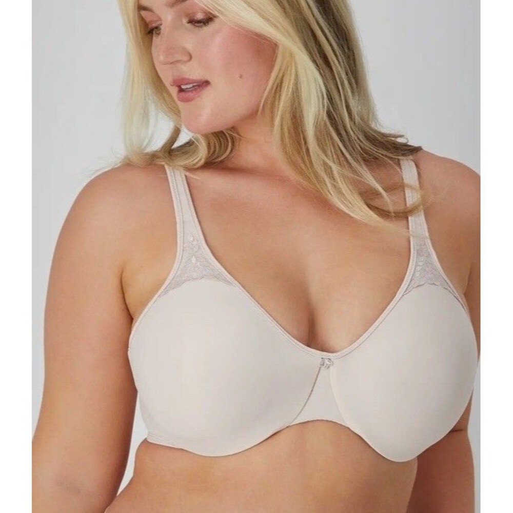 Bali 3385 Passion For Comfort Minimizer Underwire Bra 38DD White